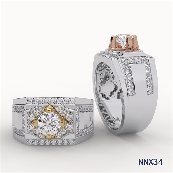 NHẪN NAM HELEN NNX034 - Chiếc